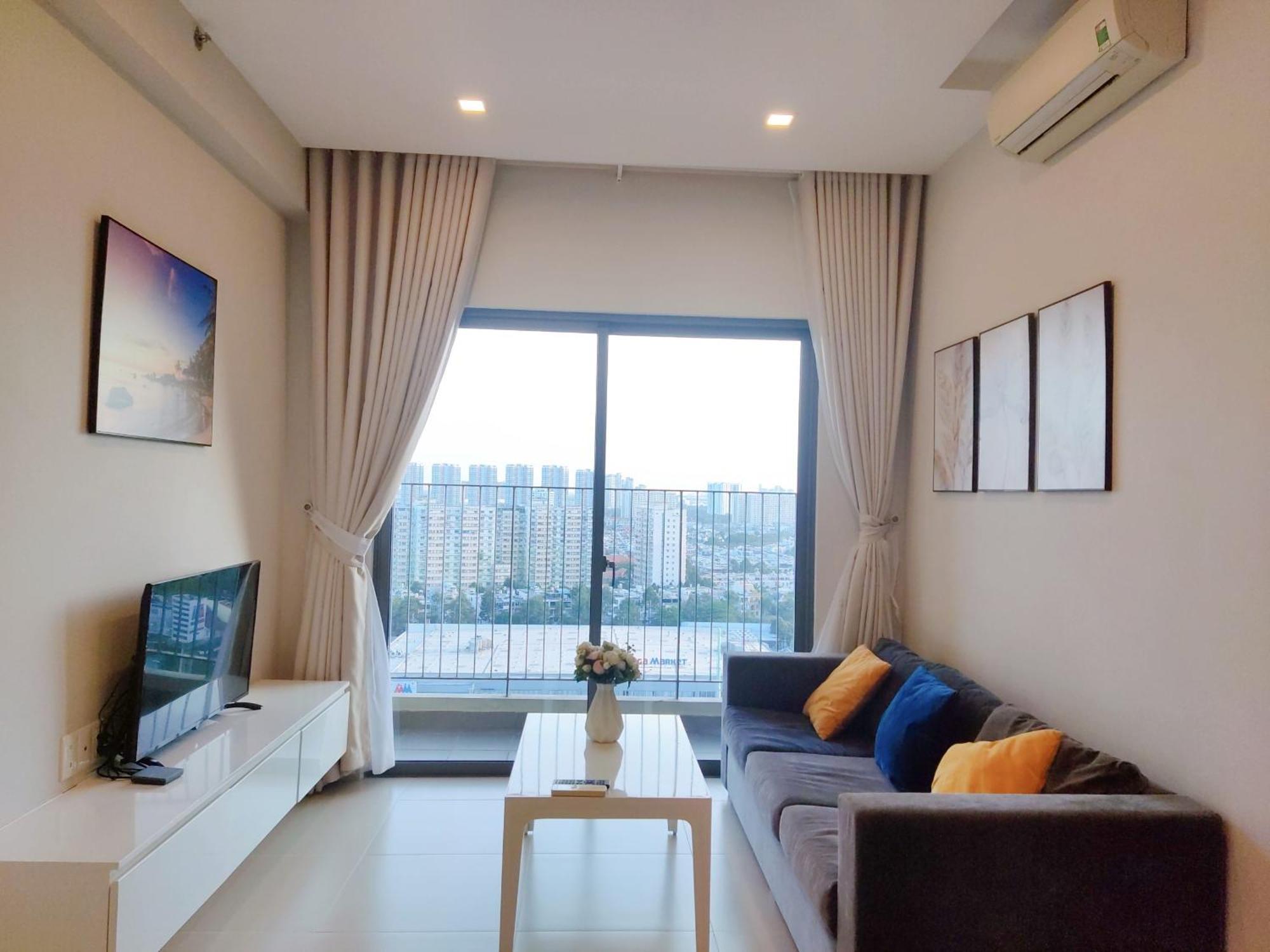 Masteri Thao Dien Comfy Apartment #Nice Balcony #Opening View Ho Chi Minh City Exterior photo