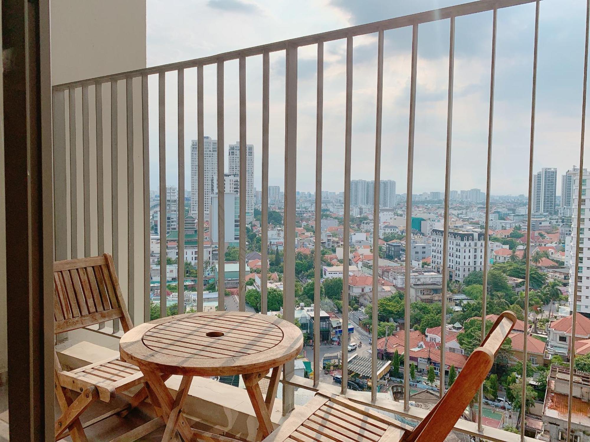 Masteri Thao Dien Comfy Apartment #Nice Balcony #Opening View Ho Chi Minh City Exterior photo