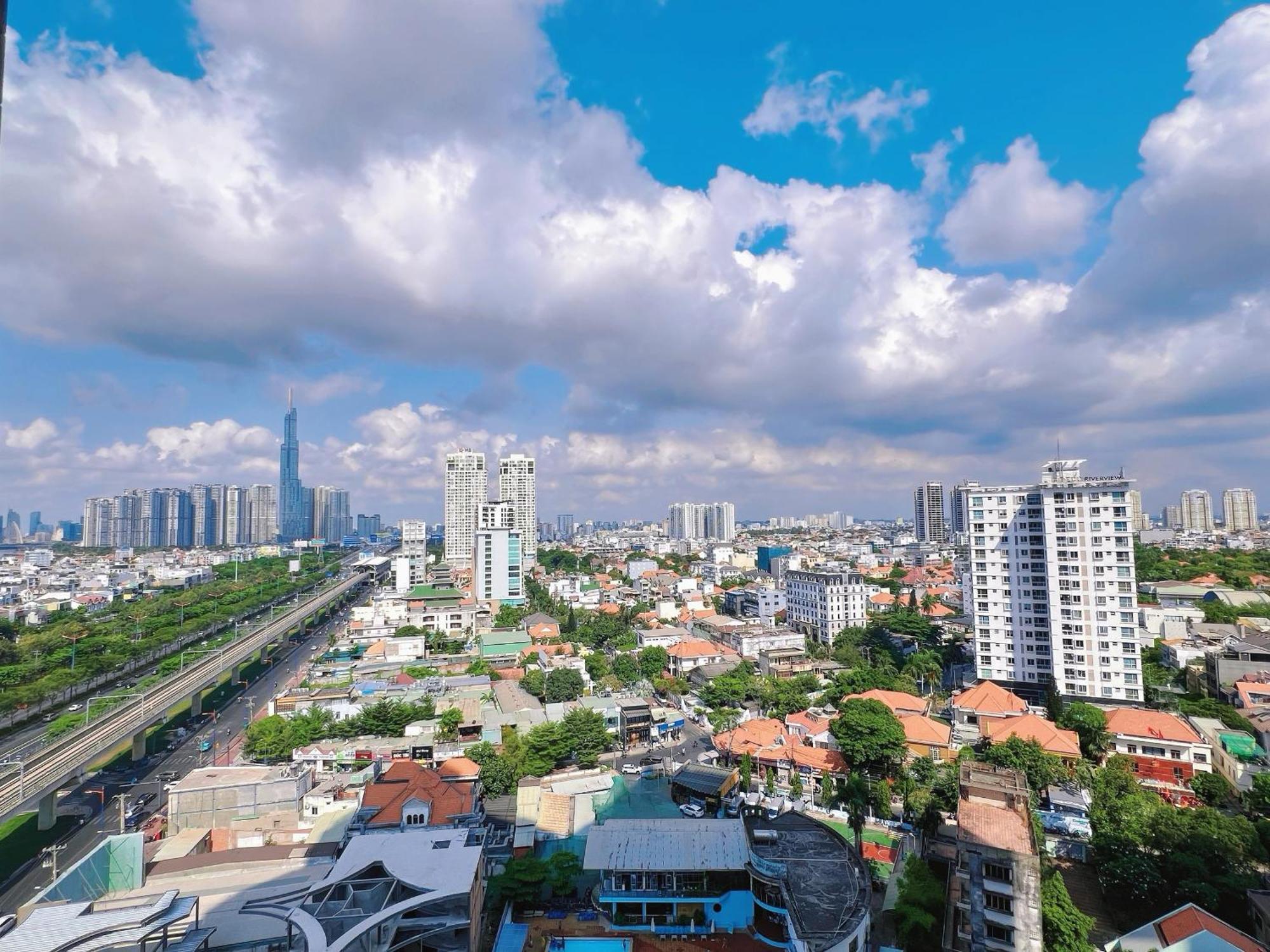 Masteri Thao Dien Comfy Apartment #Nice Balcony #Opening View Ho Chi Minh City Exterior photo